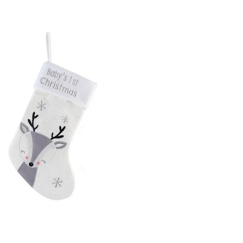 Festive Fox Christmas Stocking