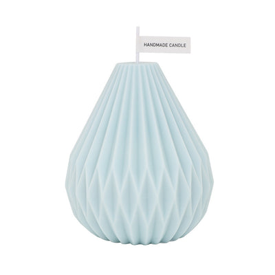 Nordic Style Geometric Lines Pear Shaped Aromatherapy Candle