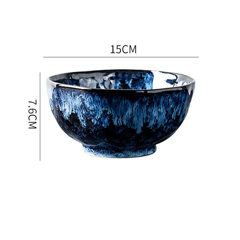 Blue Enchantress Ceramic Tableware Set