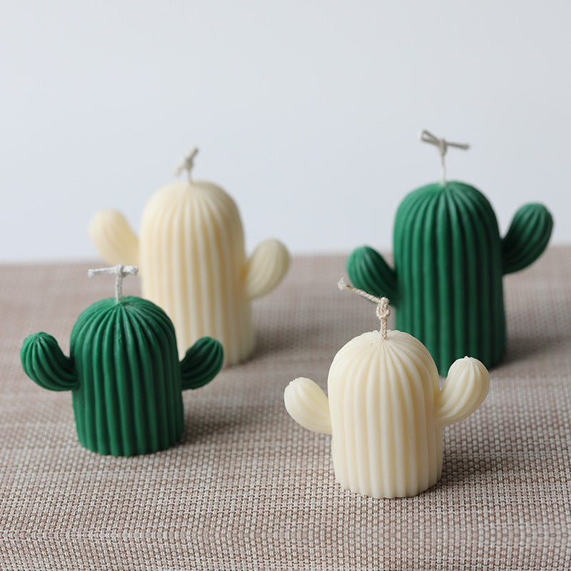 3D Silicone Cactus Candle Mould for DIY Crafts