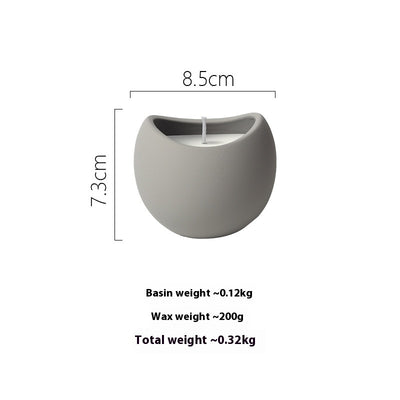 Creative Ceramic Aromatherapy Candle Cup Collection