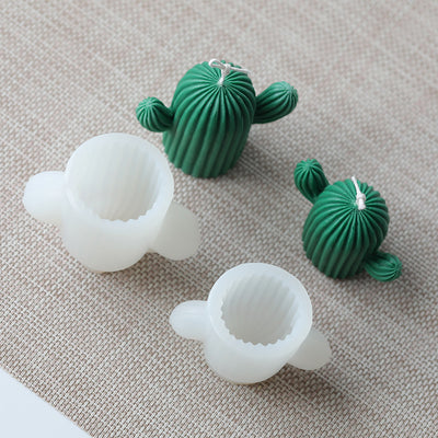 3D Silicone Cactus Candle Mould for DIY Crafts