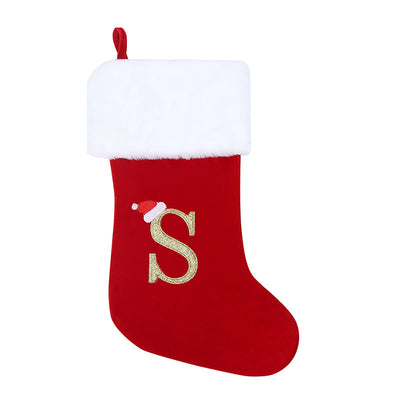 Festive Christmas Letter Stocking Pendant