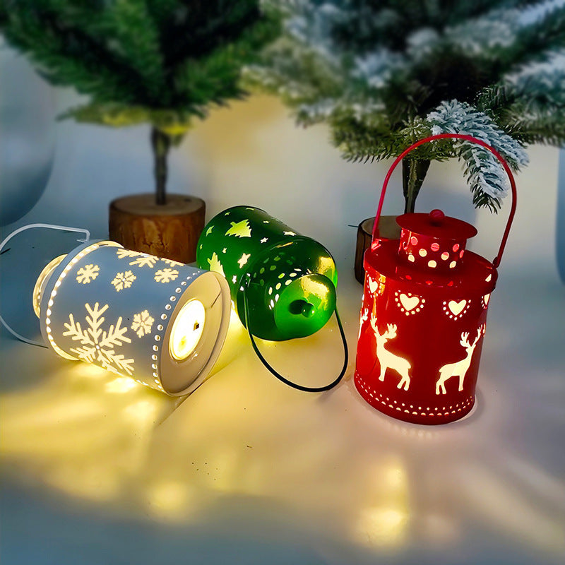 Nordic Style LED Candle Lanterns for Holiday Decoration