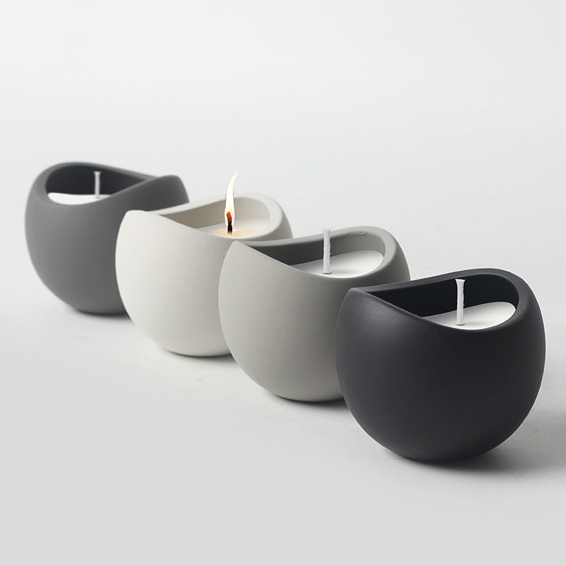 Creative Ceramic Aromatherapy Candle Cup Collection