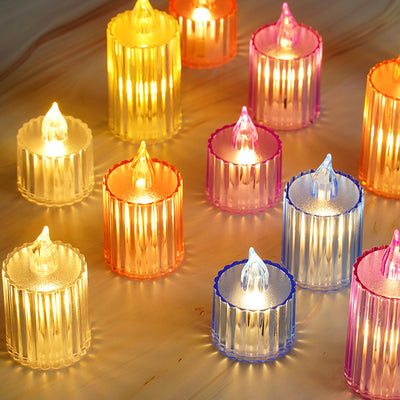 Creative Festival Electronic Candles for Christmas Home Decoration