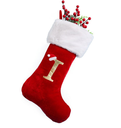 Festive Christmas Letter Stocking Pendant