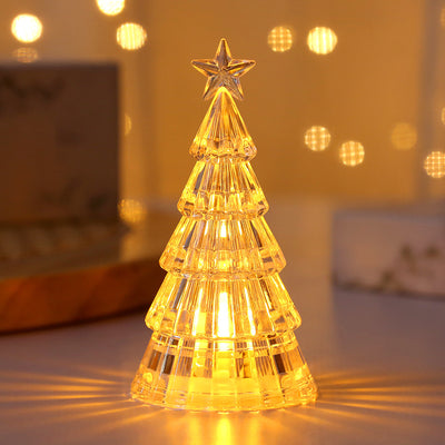 Christmas Tree Crystal Night Lamp