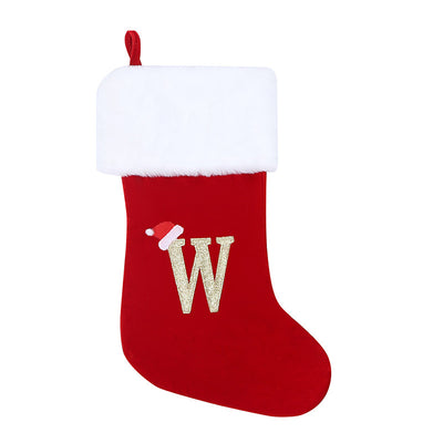 Festive Christmas Letter Stocking Pendant