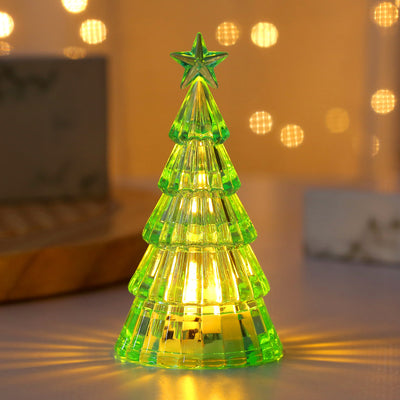 Christmas Tree Crystal Night Lamp