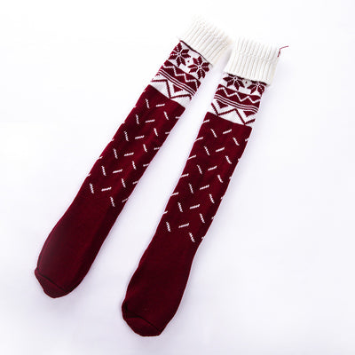 Christmas Stockings Woolen Socks for Adults