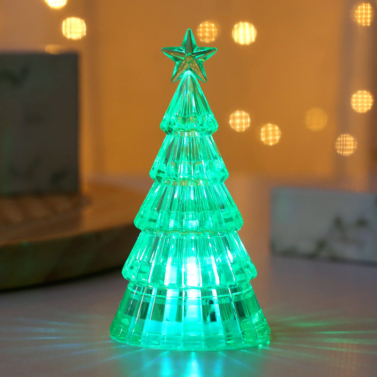 Christmas Tree Crystal Night Lamp