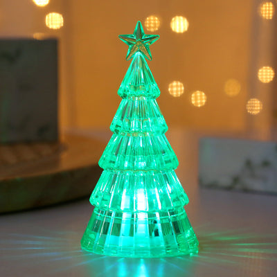 Christmas Tree Crystal Night Lamp