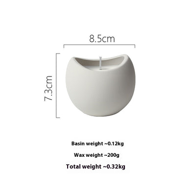 Creative Ceramic Aromatherapy Candle Cup Collection
