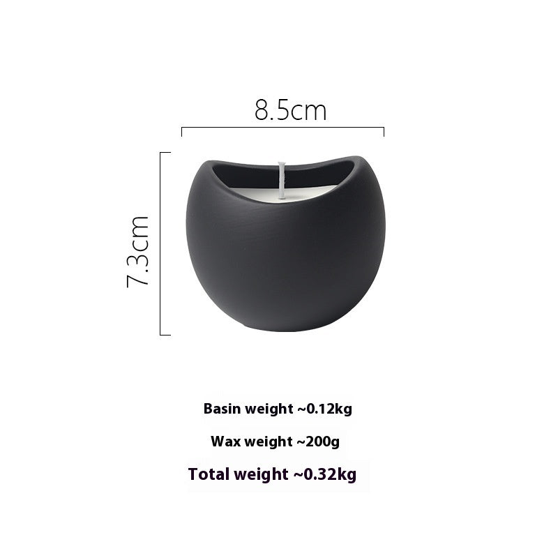 Creative Ceramic Aromatherapy Candle Cup Collection