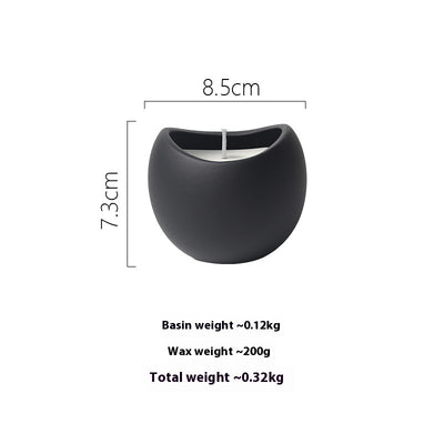 Creative Ceramic Aromatherapy Candle Cup Collection