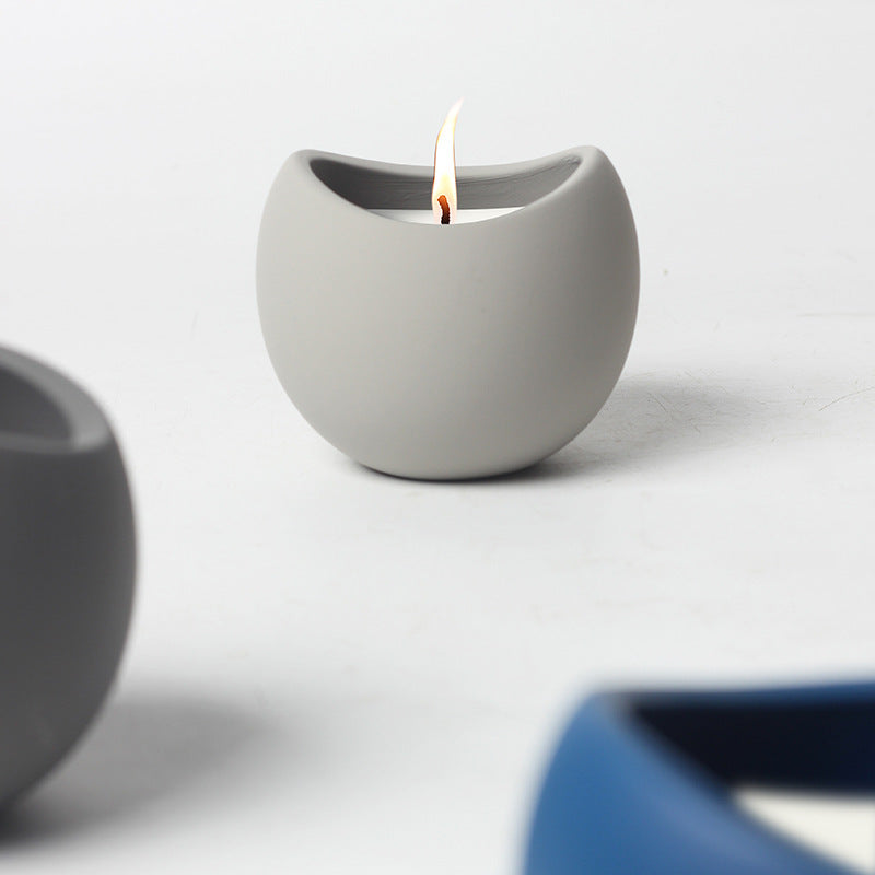 Creative Ceramic Aromatherapy Candle Cup Collection