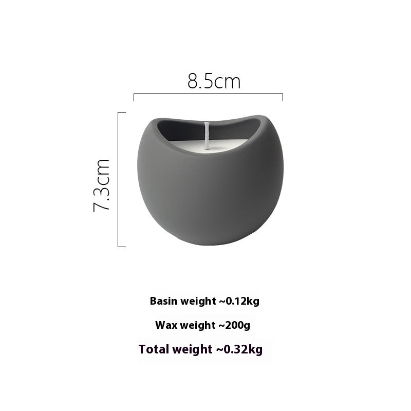 Creative Ceramic Aromatherapy Candle Cup Collection