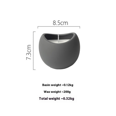 Creative Ceramic Aromatherapy Candle Cup Collection