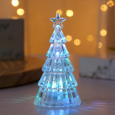 Christmas Tree Crystal Night Lamp