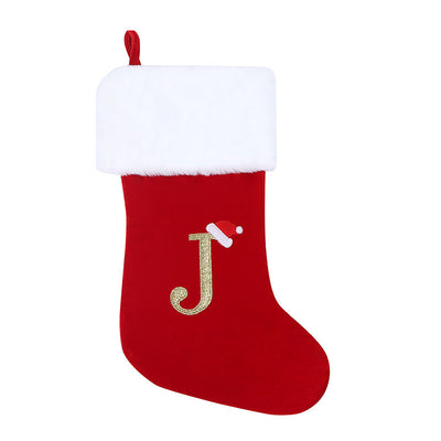 Festive Christmas Letter Stocking Pendant