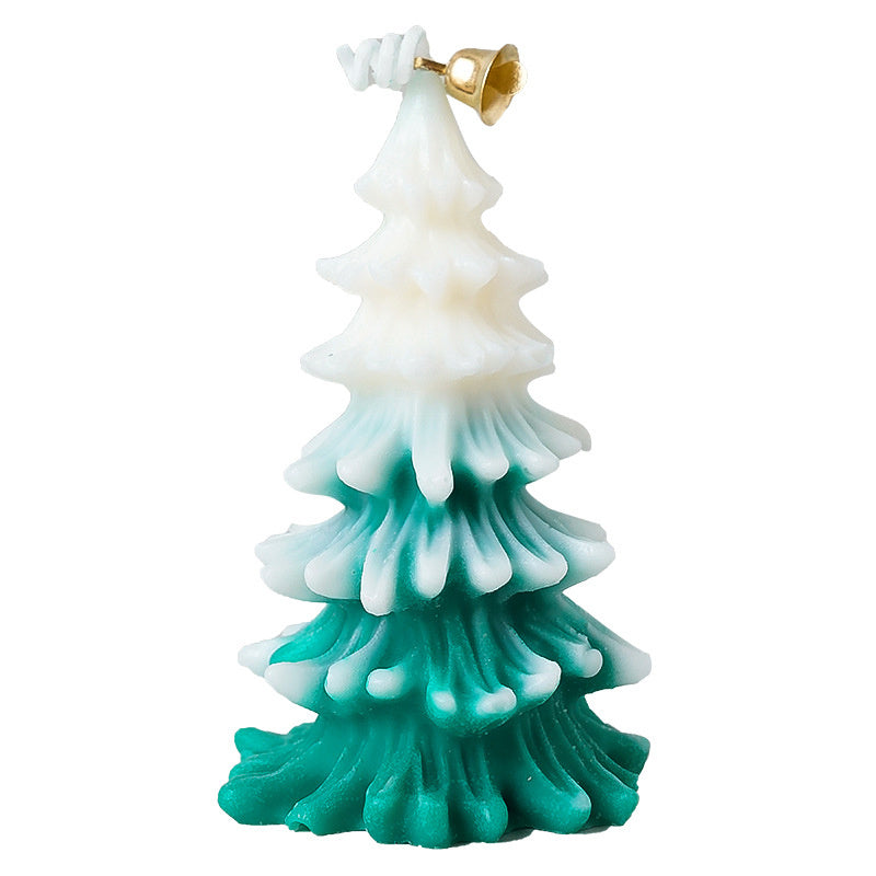 3D Xmas Tree Shaped Aromatherapy Candle for Holiday Decor